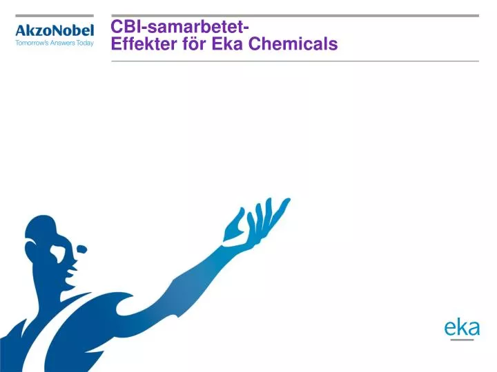 cbi samarbetet effekter f r eka chemicals