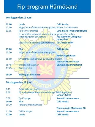 fip program h rn sand