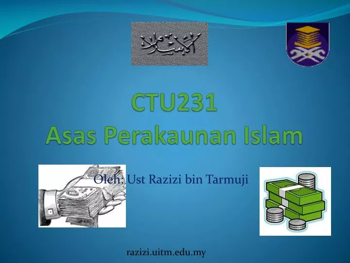 ctu231 asas perakaunan islam