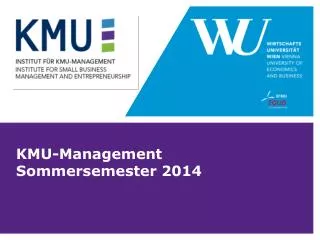 kmu management sommersemester 2014