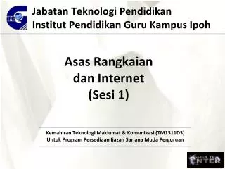 asas rangkaian dan internet sesi 1