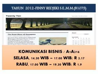 tahun 2012 finny redjeki s e m m b1075