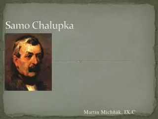 samo chalupka