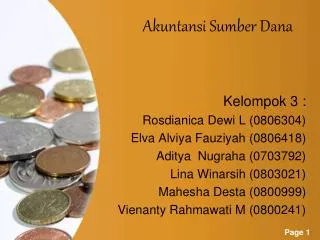 akuntansi sumber dana