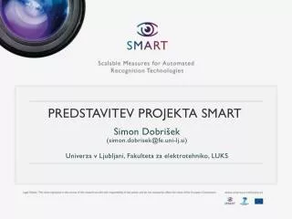 predstavitev projekta smart