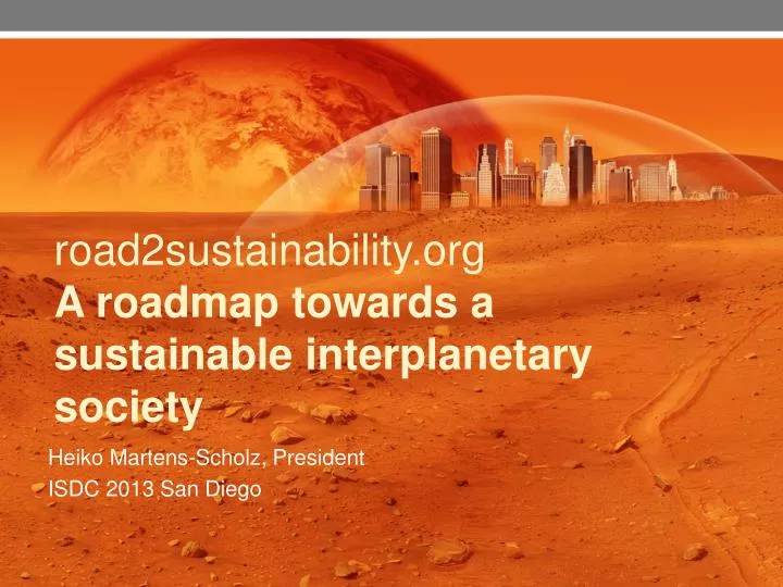 road2sustainability org a roadmap towards a sustainable interplanetary society
