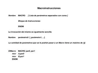 macroinstrucciones