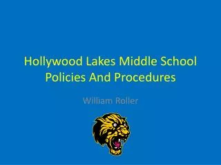 Hollywood Lakes Middle School Policies And Procedures