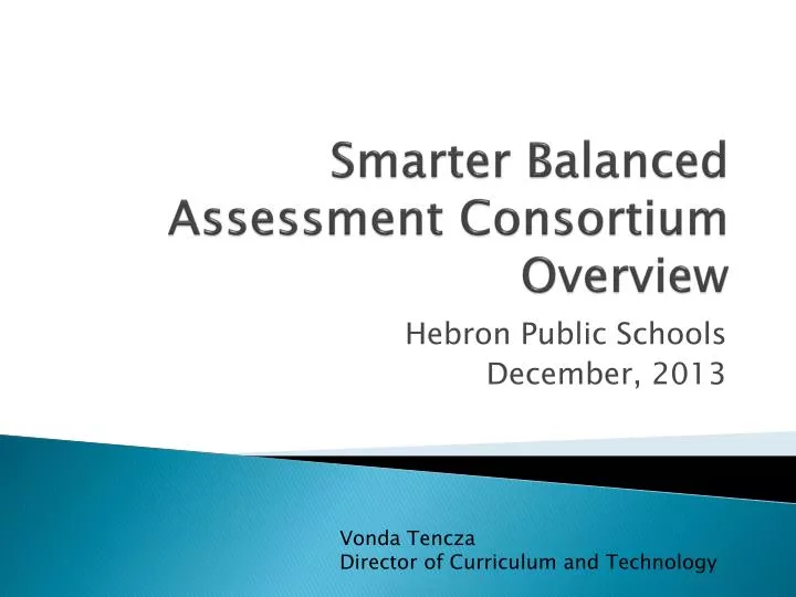 smarter balanced assessment consortium overview