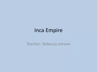 Inca Empire