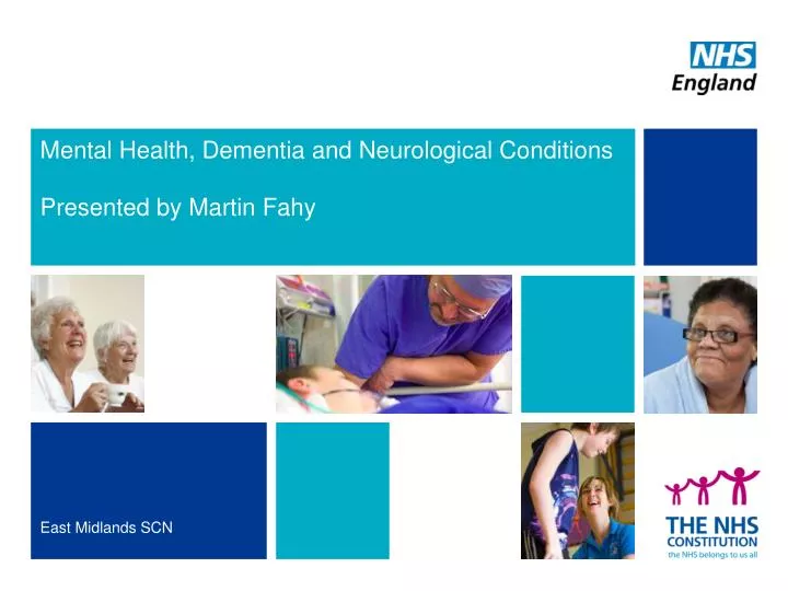 mental health dementia and neurological conditions