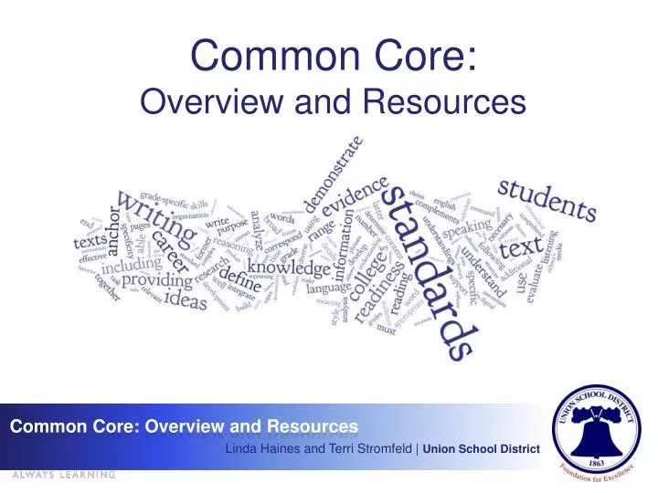 common core overview and resources