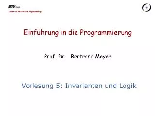 einf hrung in die programmierung prof dr bertrand meyer