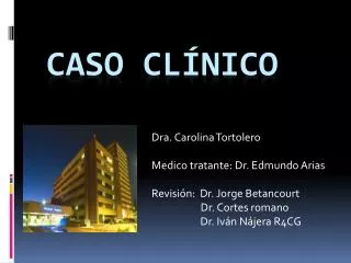 caso cl nico