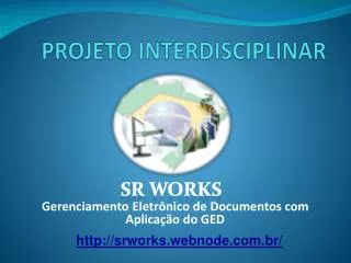 projeto interdisciplinar