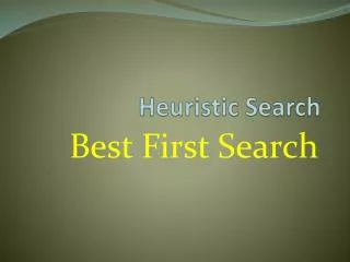 heuristic search