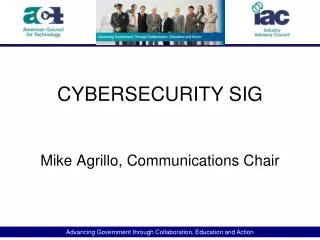 CYBERSECURITY SIG