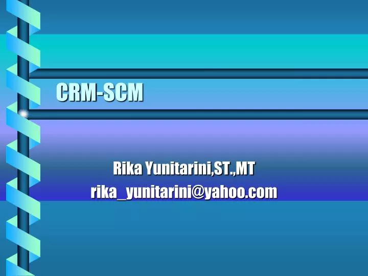 crm scm