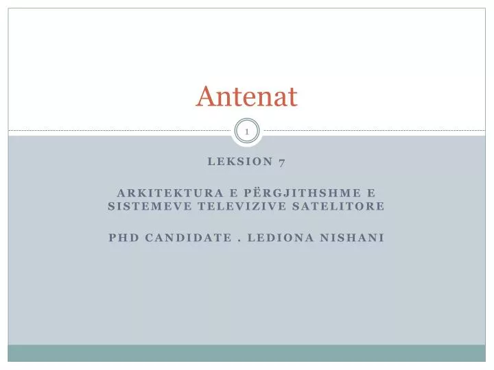 antenat