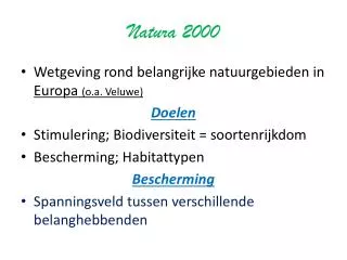 natura 2000