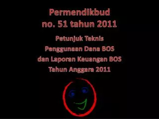 permendikbud no 51 tahun 2011