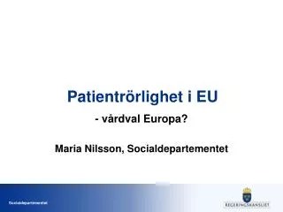 patientr rlighet i eu