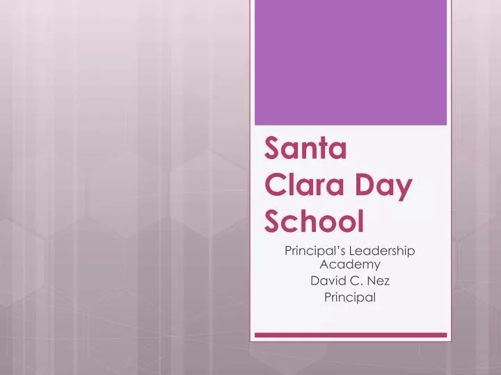 santa clara day school