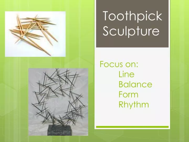 focus on line balance form rhythm