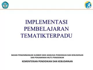 implementasi pembelajaran tematikterpadu