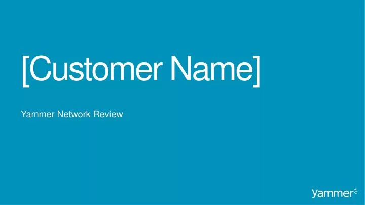 customer name