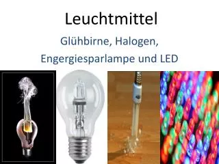 Leuchtmittel