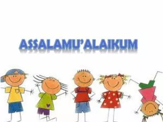 assalamu alaikum