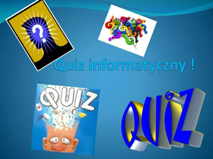 quiz informatyczny