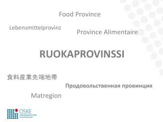 ruokaprovinssi
