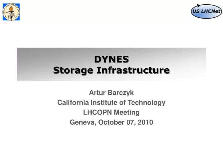 dynes storage infrastructure