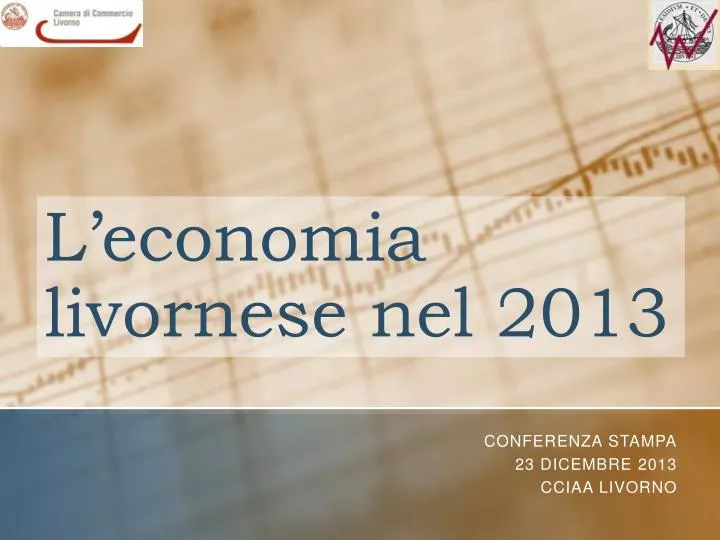 l economia livornese nel 2013