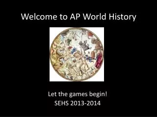 Welcome to AP World History