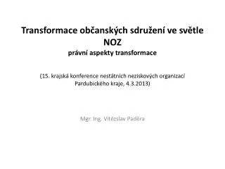mgr ing v t zslav pad ra