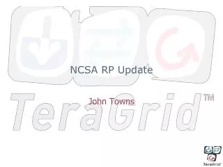 NCSA RP Update