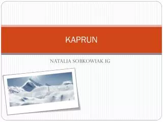 KAPRUN