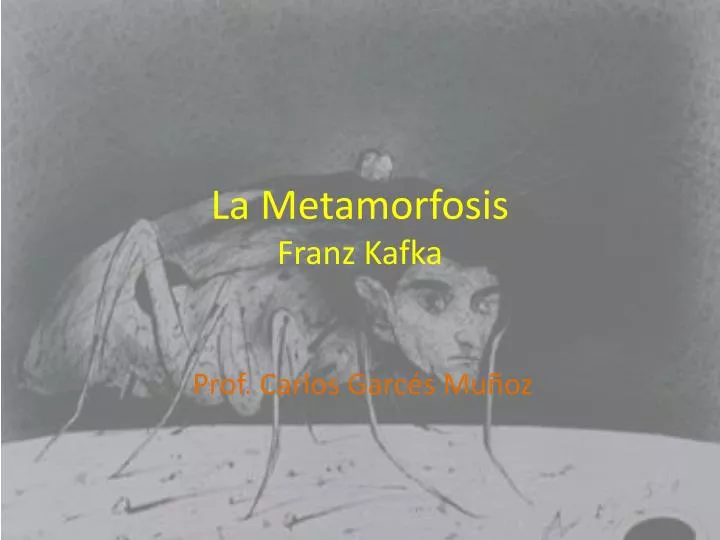 la metamorfosis franz kafka