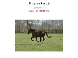 @henry pastr