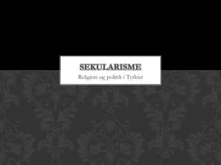 sekularisme