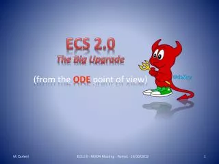 ECS 2.0 The Big Upgrade
