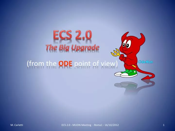 ecs 2 0 the big upgrade