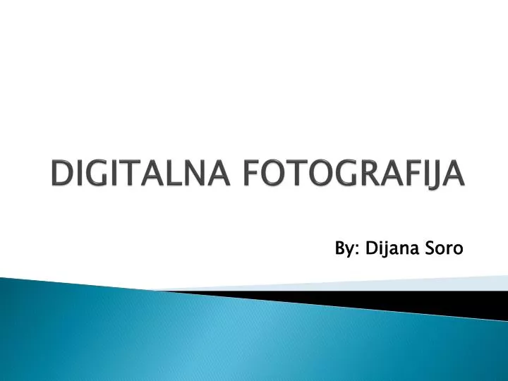 digitalna fotografija