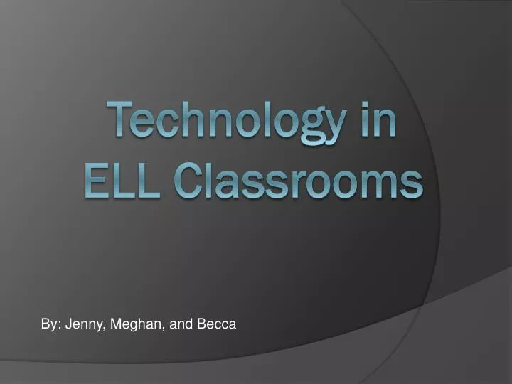 technology in ell classrooms