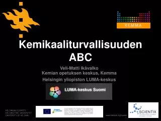 kemikaaliturvallisuuden abc