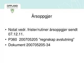 rsoppgj r