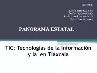 tic tecnolog as de la informaci n y la en tlaxcala